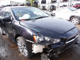 2008 MITSUBISHI LANCER GTS BLACK 2.0L AT 2WD 193882